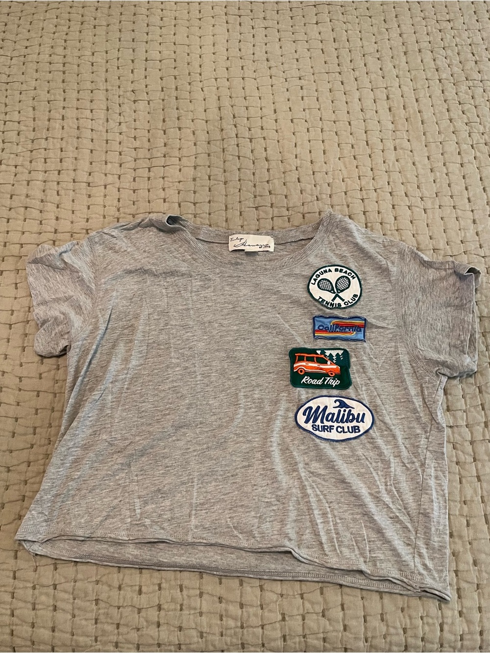 Havana Gray Patch Graphic Tee